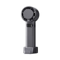 Refrigeration Handheld Turbo Fan Mini Portable Hand Fan, USB Rechargeable Personal Fan, Small Pocket Fan